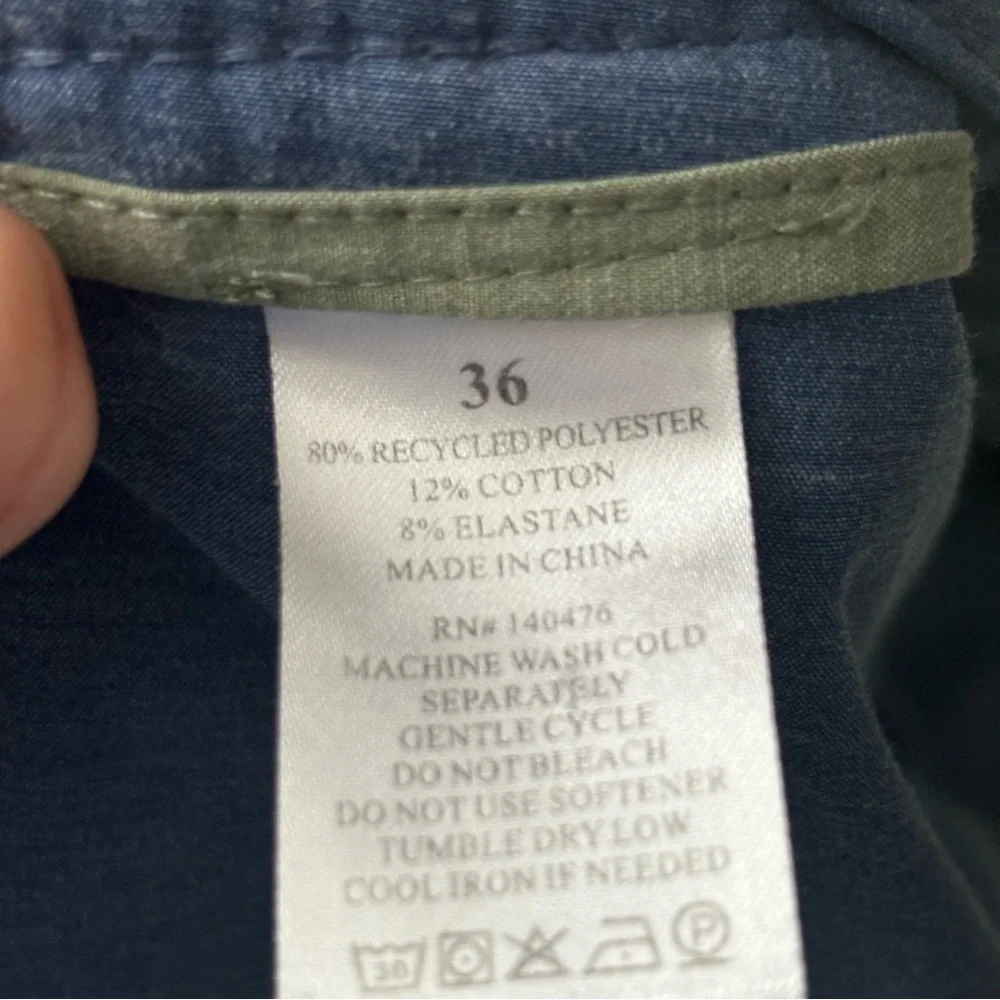 Faherty All Day 9” Shorts Blue Men’s Size 36 Blue